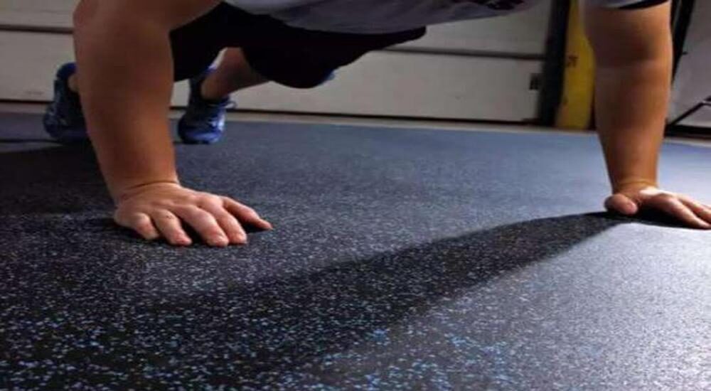 Rubber flooring in a Gym - A great combination